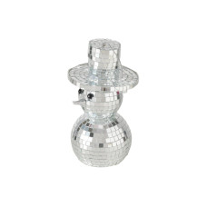 Boltze Weihnachtsschmuck Schneemann Disco Silber, 14 x 8 cm Boltze Weihnachtsschmuck Schneemann Disco Silber, 14 x 8 cm