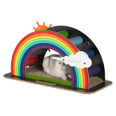 CanadianCat Katzenspielplatz Rainbow Mehrfarbig CanadianCat Katzenspielplatz Rainbow Mehrfarbig