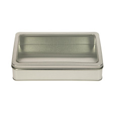 Gawol Gebäckdose Uni 220 x 145 x 40 mm, Silber Gawol Gebäckdose Uni 220 x 145 x 40 mm, Silber