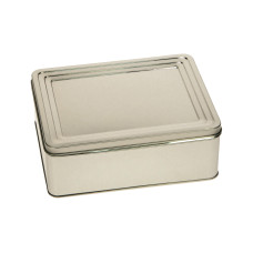 Gawol Gebäckdose Uni 195 x 153 x 70 mm, Silber Gawol Gebäckdose Uni 195 x 153 x 70 mm, Silber