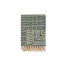 House Nordic Decke Adana Plaid 130 x 180 cm, Grün
