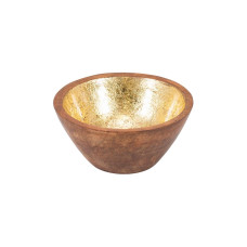 Kadastar Schale Shine Ø 10 cm, 1 Stück, Braun/Gold Kadastar Schale Shine Ø 10 cm, 1 Stück, Braun/Gold