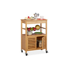 relaxdays Küchenwagen 82 x 59.5 x 35 cm