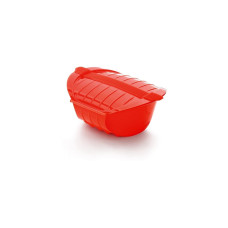 Lékué Mikrowellen-Dampfgarer Tief Rot Lékué Mikrowellen-Dampfgarer Tief Rot