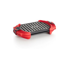 Lékué Mikrowellen-Grill 25.2 cm, Rot/Schwarz Lékué Mikrowellen-Grill 25.2 cm, Rot/Schwarz