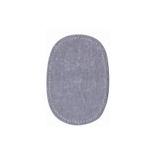 Prym Applikation 8 x 10.5 Lederimitat, Grau, 2 Stück Prym Applikation 8 x 10.5 Lederimitat, Grau, 2 Stück