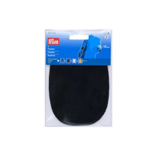 Prym Applikation 9.5 x 14.5 cm Lederimitat, Schwarz, 2 Stück Prym Applikation 9.5 x 14.5 cm Lederimitat, Schwarz, 2 Stück