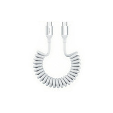 4smarts USB 2.0-Spiralkabel USB C - USB C 1.35 m Weiss 4smarts USB 2.0-Spiralkabel USB C - USB C 1.35 m Weiss