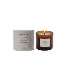 Stoneglow Duftkerze Cotton Flower 200 g Stoneglow Duftkerze Cotton Flower 200 g
