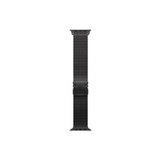 Apple Titanium Milanese Loop 49 mm Black Medium