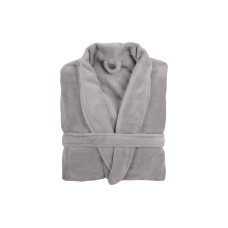Tiseco Bademantel COSY Mikroflanell , unisex Grau