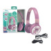 Lexibook Disney Stitch Angel 2in1 Bluetooth-Kopfhörer Rosa