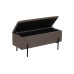 House Nordic Sitzbank Watford 36.5 x 95 x 46 cm, Braun House Nordic Sitzbank Watford 36.5 x 95 x 46 cm, Braun
