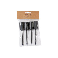 INGES CHRISTMAS DECOR Adventskerzen Halter mit Spiess 12 cm, 4 Stück, Schwarz INGES CHRISTMAS DECOR Adventskerzen Halter mit Spiess 12 cm, 4 Stück, Schwarz