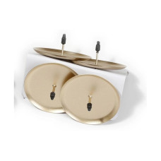 INGES CHRISTMAS DECOR Adventskerzen Halter mit Spiess Ø 6 cm, 4 Stück, Champagner INGES CHRISTMAS DECOR Adventskerzen Halter mit Spiess Ø 6 cm, 4 Stück, Champagner