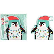 G. Wurm Papierservietten 12-er Pack, Pinguin G. Wurm Papierservietten 12-er Pack, Pinguin