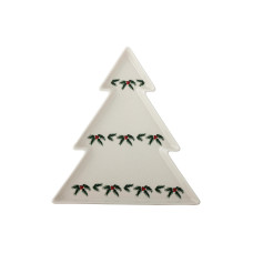 Bloomingville Servierplatte Berry 1 Stück, Weiss