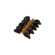 INGES CHRISTMAS DECOR Adventskerzen Halter mit Kugelgelenk 10 Stück, Schwarz INGES CHRISTMAS DECOR Adventskerzen Halter mit Kugelgelenk 10 Stück, Schwarz