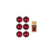 INGES CHRISTMAS DECOR Weihnachtskugel 6 cm Kirschrot, 13 Stück INGES CHRISTMAS DECOR Weihnachtskugel 6 cm Kirschrot, 13 Stück