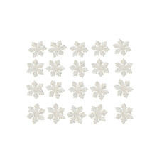 COCON Streudeko Schneeflocken Weiss, 36 Stück COCON Streudeko Schneeflocken Weiss, 36 Stück