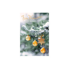 ABC Weihnachtskarte Frohe Weihnachten B6 ABC Weihnachtskarte Frohe Weihnachten B6