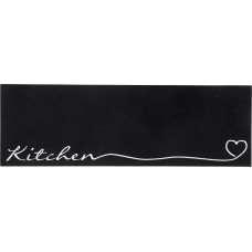 Hanse Home Teppich Kitchen 50 cm x 150 cm, Schwarz Hanse Home Teppich Kitchen 50 cm x 150 cm, Schwarz