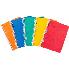 novooo. Notizbuch 9.1×12.1 cm, 4 mm kariert 70g assortiert