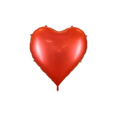 Partydeco Folienballon Herz, Rot, 136 x 129 cm, 1 Stück Partydeco Folienballon Herz, Rot, 136 x 129 cm, 1 Stück