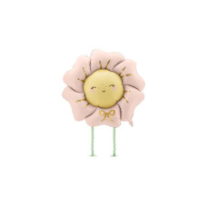 Partydeco Folienballon Blume, Rosa, 80 x 80 cm, 1 Stück Partydeco Folienballon Blume, Rosa, 80 x 80 cm, 1 Stück