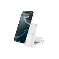 Belkin Wireless Charger UltraCharge 2in1 eckig, Weiss