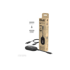 Club 3D CSV-2570 Drahtloser Sender und -Empfänger USB Type-C - HDMI