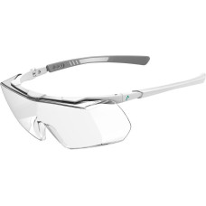 ACE Schutzbrille Evo OTG für Brillenträger Weiss Transparent