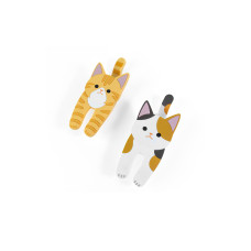 Trendform Magnete Clip und Hook Cat 2 Stück, Mehrfarbig