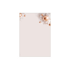 Sigel Motivpapier Christmas in rose gold, A4, 90 g/m², 100 Blatt