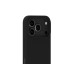 Holdit Back Cover Silicone iPhone 17 Pro Schwarz