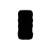 Holdit Back Cover Wavy iPhone Air Schwarz/Transparent