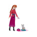 Disney Frozen Puppe Anna and Baby Fox Disney Frozen Puppe Anna and Baby Fox