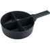4Fondue Fondue-Caquelon Schwarz 4Fondue Fondue-Caquelon Schwarz