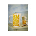 Bloomingville Krug Fauni 2.16 l, Gelb/Weiss