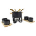 OHMEX Fondue-Set OHM-FND-2099 15 Teile, Schwarz OHMEX Fondue-Set OHM-FND-2099 15 Teile, Schwarz
