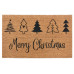 Hanse Home Fussmatte Christmas Trees 45 cm x 75 cm