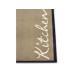 Hanse Home Teppich Kitchen 50 cm x 150 cm, Hellbraun Hanse Home Teppich Kitchen 50 cm x 150 cm, Hellbraun