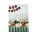 Partydeco Papierservietten Steigbügel, Braun, 33 x 33 cm, 12 Stück