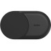Belkin Wireless Charger UltraCharge 2in1 rund, Schwarz