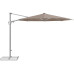 Suncomfort by Glatz Sonnenschirm Familyflex Helltaupe, Ø 300 mm