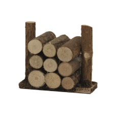 Botanic-Haus Krippenzubehör Holzhaufen klein