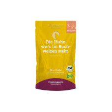 Herrmann's Nassfutter Bio Huhn mit Fenchel und Buchweizen