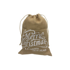Dameco Jutesack Merry Christmas Schriftzug, 38 x 55 cm