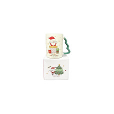 Dameco Tasse mit Weihnachtsbaumhenkel 10 cm Dameco Tasse mit Weihnachtsbaumhenkel 10 cm