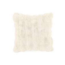 Tiseco Kissen Bubble Rabbit Stripe 45 x 45 cm, Elfenbein